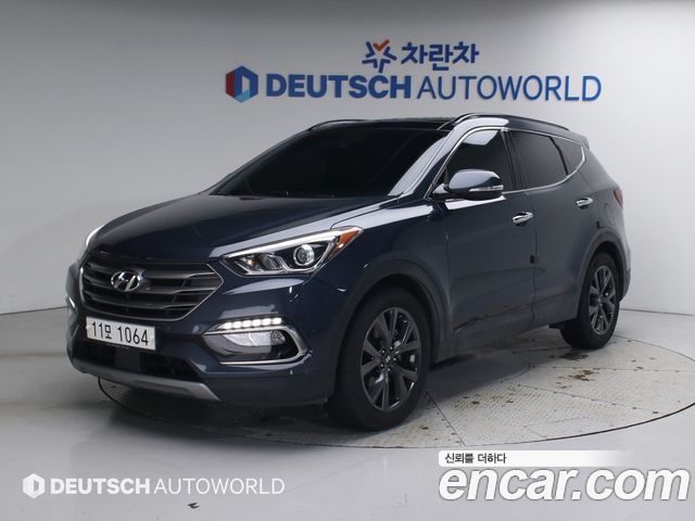 Hyundai Santafe из Кореи Encar