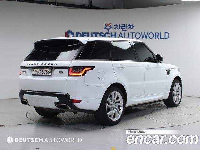 Land Rover Range Rover Sport из Кореи Encar