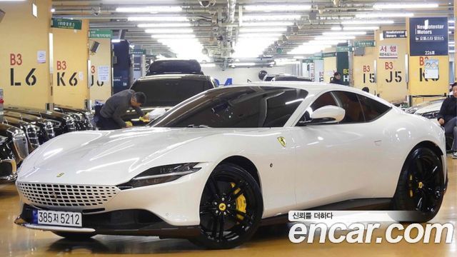 Ferrari Roma из Кореи Encar