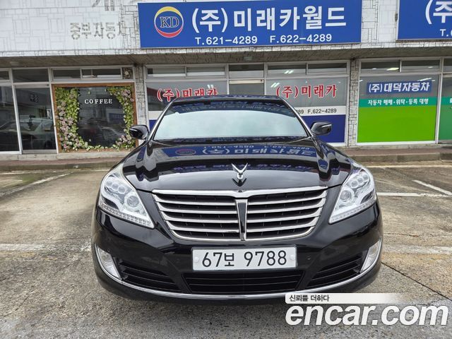 Hyundai Equus из Кореи Encar