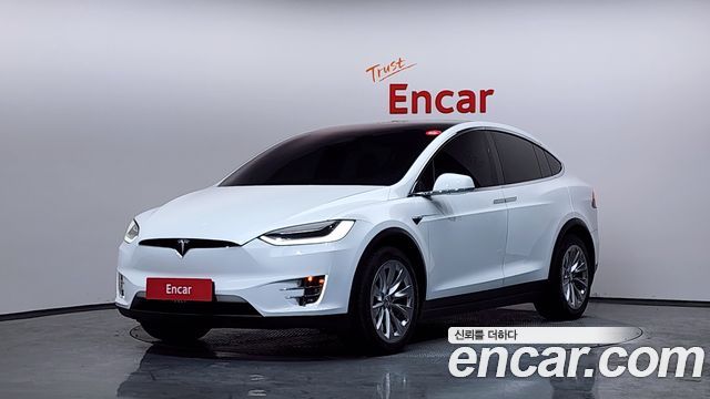 Tesla Model X из Кореи Encar