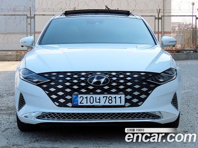 Hyundai Grandeur из Кореи Encar