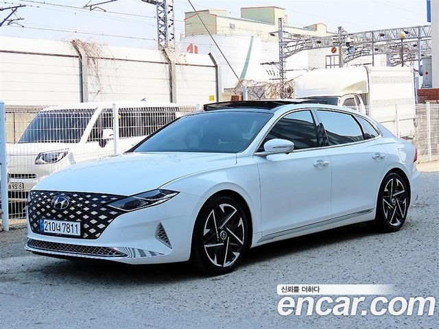 Hyundai Grandeur из Кореи Encar
