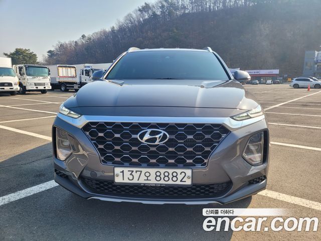 Hyundai Santafe из Кореи Encar