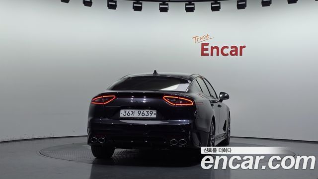 Kia Stinger из Кореи Encar