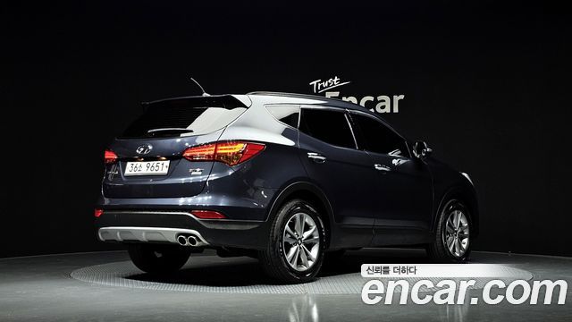 Hyundai Santafe Diesel(e-VGT) 2.0 4WD Premium — пробег 46 133 км — фото 2 из 5