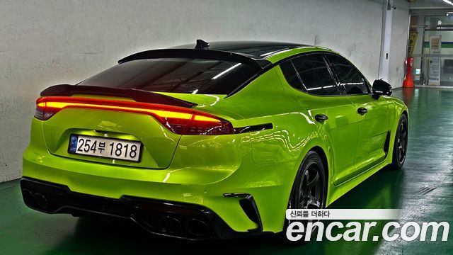 Kia Stinger из Кореи Encar
