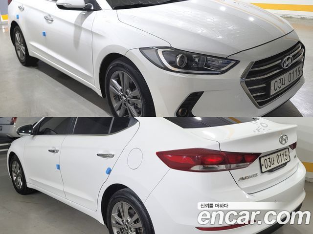 Hyundai AVANTE из Кореи Encar