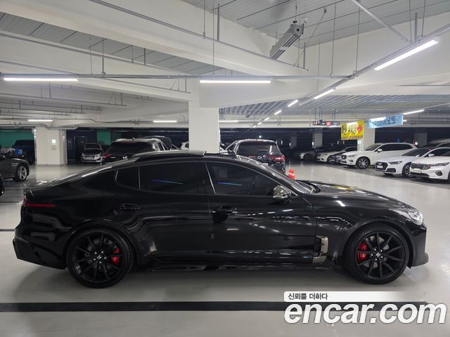 Kia Stinger из Кореи Encar