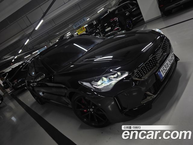 Kia Stinger из Кореи Encar