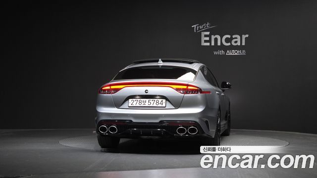 Kia Stinger из Кореи Encar