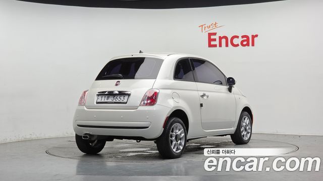Fiat 500 из Кореи Encar