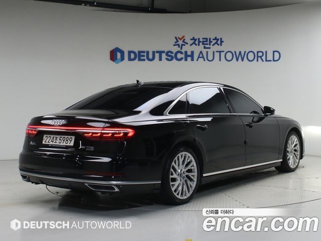 Audi A8 55 TFSI Quattro LWB — пробег 66 751 км — фото 2 из 5