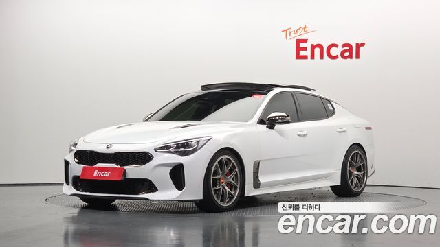 Kia Stinger из Кореи Encar