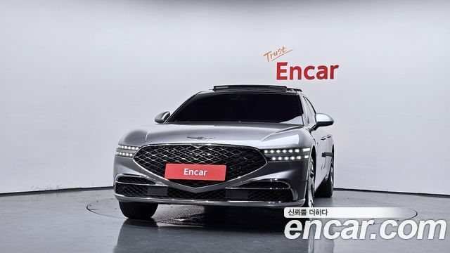Genesis G90 Gasoline 3.5 Turbo e-S/C AWD LWB — пробег 146 604 км — фото 3 из 5