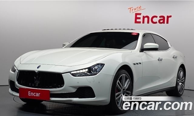 Maserati Ghibli из Кореи Encar