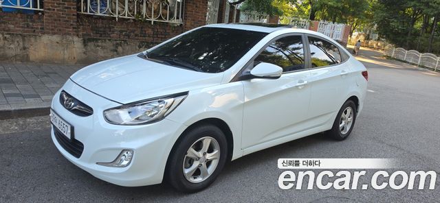 Hyundai Accent из Кореи Encar