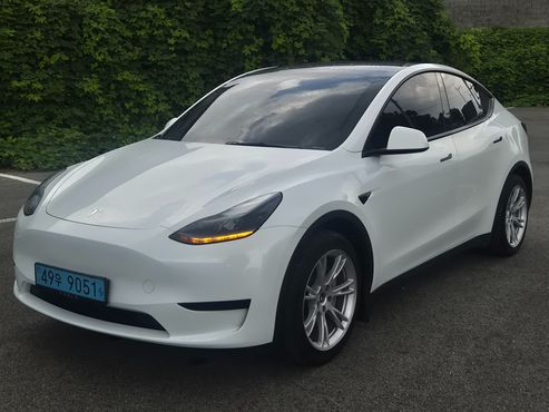 Tesla Model Y RWD — пробег 61 289 км — фото 1 из 5