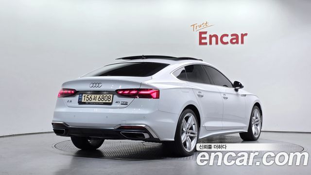 Audi A5 40 TFSI Quattro Premium Sportback — пробег 93 562 км — фото 2 из 5