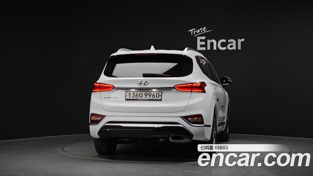 Hyundai Santafe Gasoline 2.0T 2WD Inspiration — пробег 43 135 км — фото 4 из 5