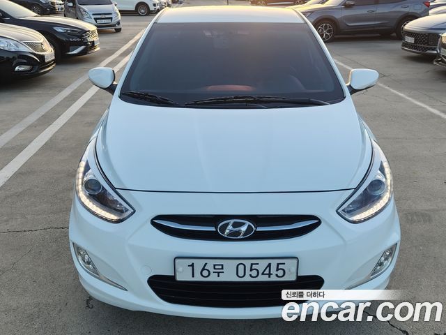 Hyundai Accent из Кореи Encar