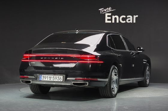 Genesis G90 Gasoline 3.5 Turbo e-S/C AWD LWB — пробег 109 367 км — фото 2 из 5