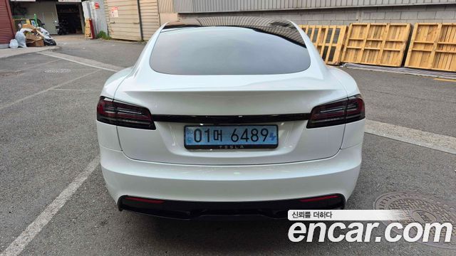 Tesla Model S из Кореи Encar