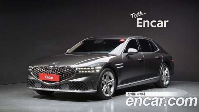 Genesis G90 Gasoline 3.5 Turbo e-S/C AWD — пробег 66 423 км — фото 1 из 5