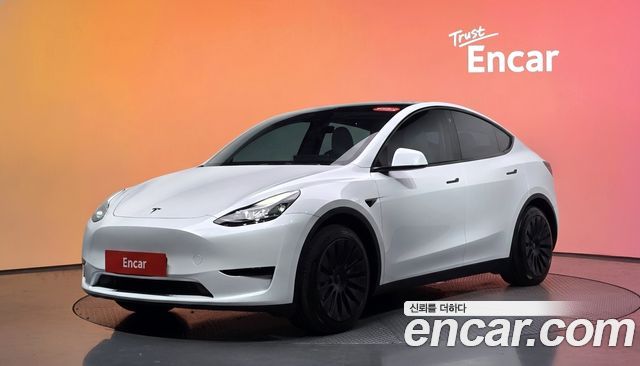 Tesla Model Y из Кореи Encar