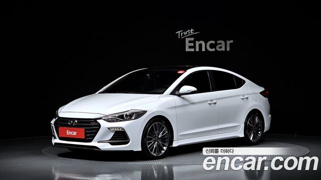 Hyundai AVANTE 1.6 Turbo Sport — пробег 132 064 км — фото 1 из 5