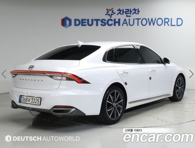 Hyundai Grandeur из Кореи Encar