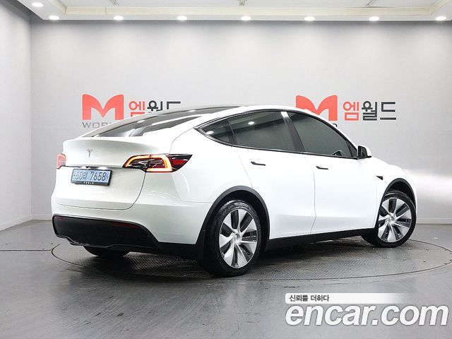 Tesla Model Y из Кореи Encar