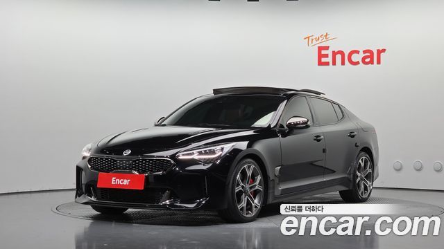 Kia Stinger из Кореи Encar