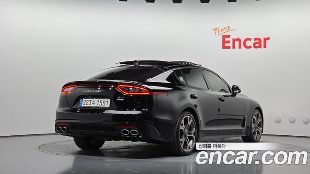 Kia Stinger из Кореи Encar