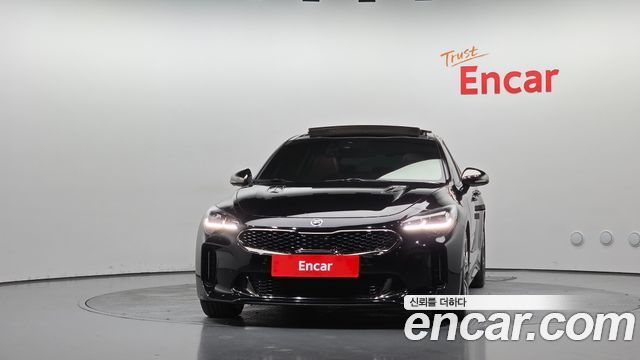 Kia Stinger из Кореи Encar