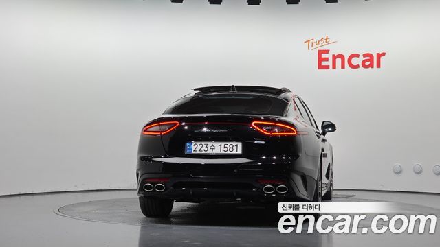 Kia Stinger из Кореи Encar