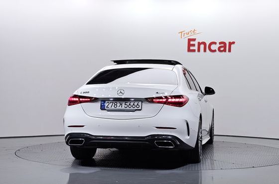 Mercedes-Benz C-Class C300 4MATIC AMG Line — пробег 43 537 км — фото 4 из 5