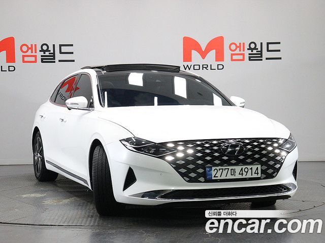 Hyundai Grandeur из Кореи Encar