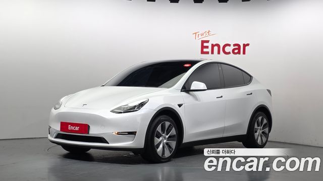 Tesla Model Y из Кореи Encar