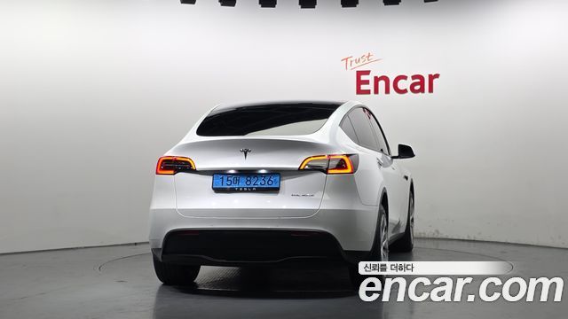Tesla Model Y из Кореи Encar