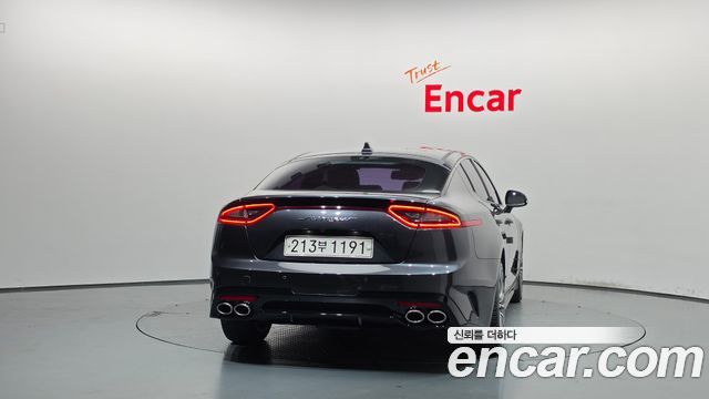 Kia Stinger из Кореи Encar
