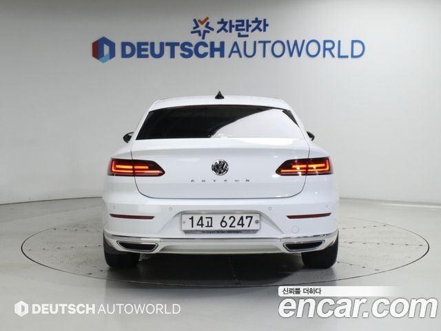 Volkswagen Arteon из Кореи Encar