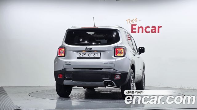 Jeep Renegade 2.0 Diesel Limited AWD — пробег 123 779 км — фото 4 из 5