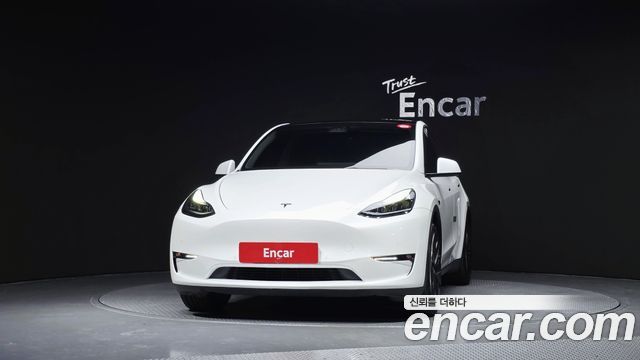 Tesla Model Y из Кореи Encar