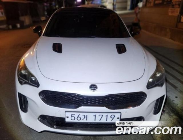 Kia Stinger из Кореи Encar