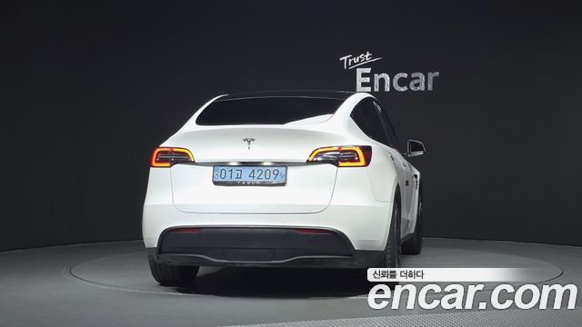 Tesla Model Y из Кореи Encar