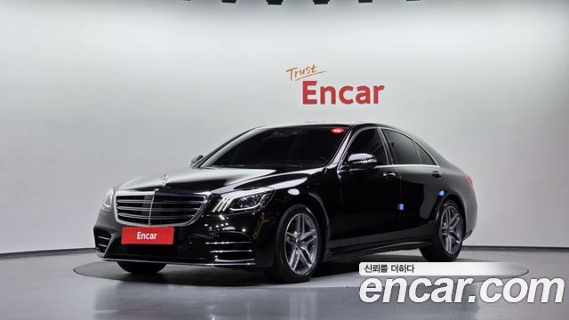 Mercedes-Benz S-Class S350 d 4MATIC AMG Line — пробег 96 804 км — фото 1 из 5