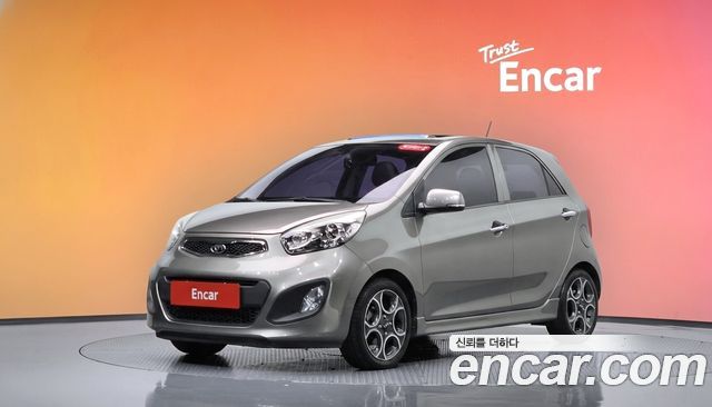Kia morning Bi-fuel Luxury — пробег 68 375 км — фото 1 из 5