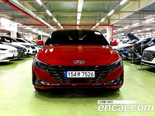 Hyundai AVANTE из Кореи Encar