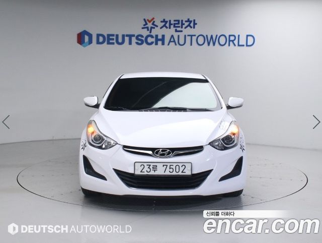 Hyundai AVANTE из Кореи Encar